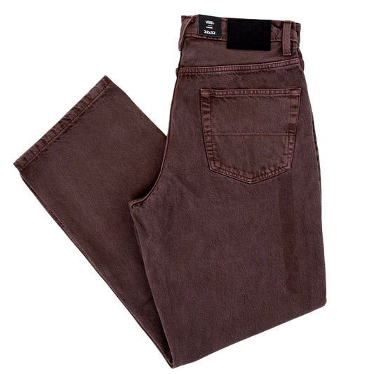 Skate Check-5 Loose Denim Pant (Dark Brown)