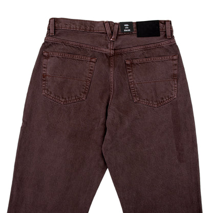 Skate Check-5 Loose Denim Pant (Dark Brown)