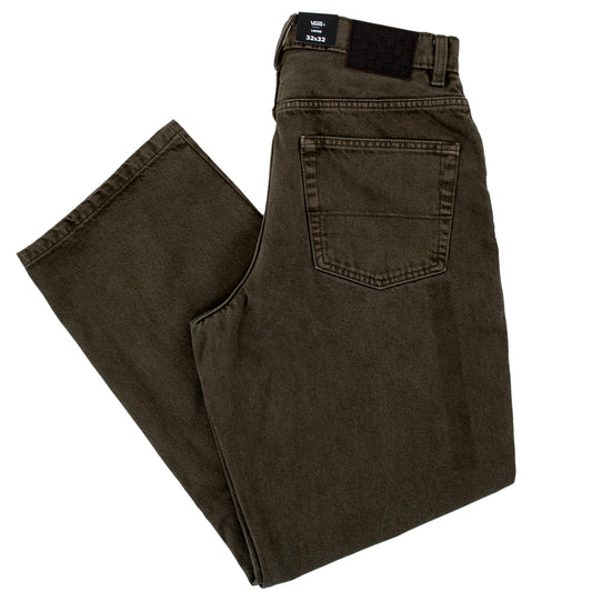 Skate Check-5 Loose Denim Pant (Mossy Olive)