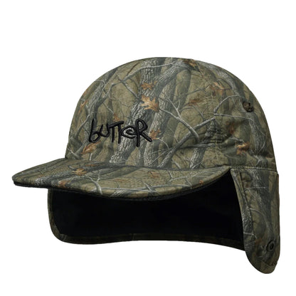 Polartec Reversible Trapper Cap (Forest Camo / Navy)