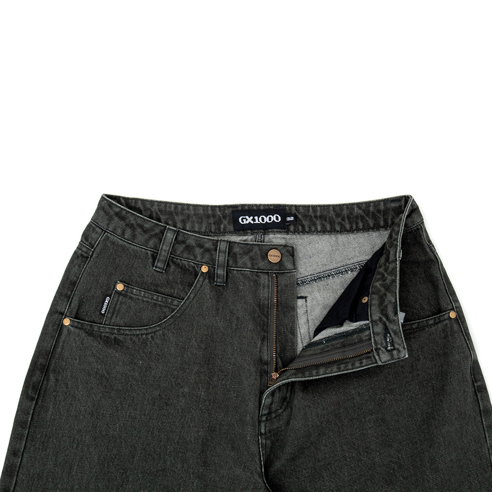 Baggy Pant (Green Denim)