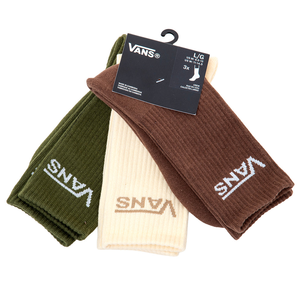 3 Pack Classic Crew Sock (Green Balsam)