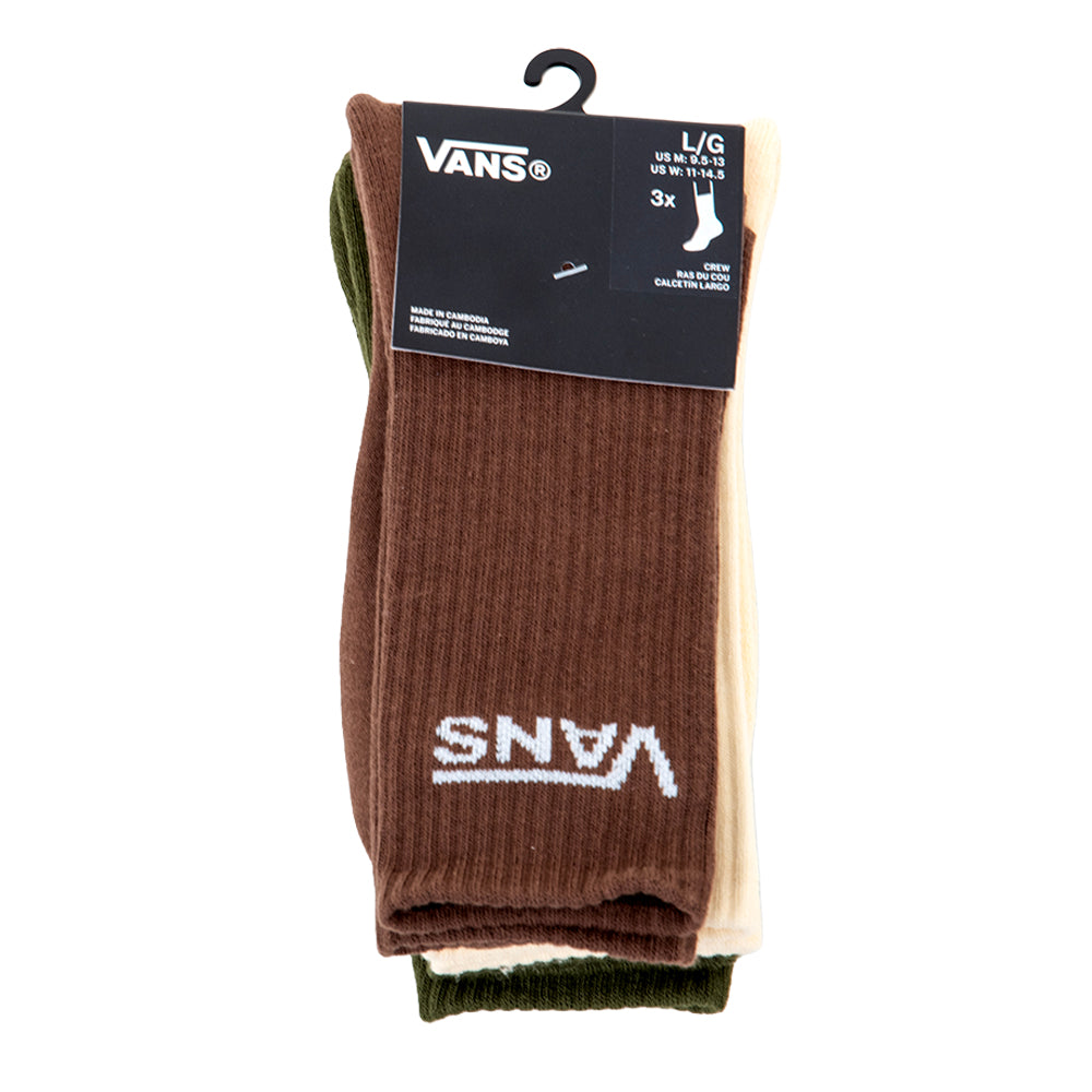 3 Pack Classic Crew Sock (Green Balsam)