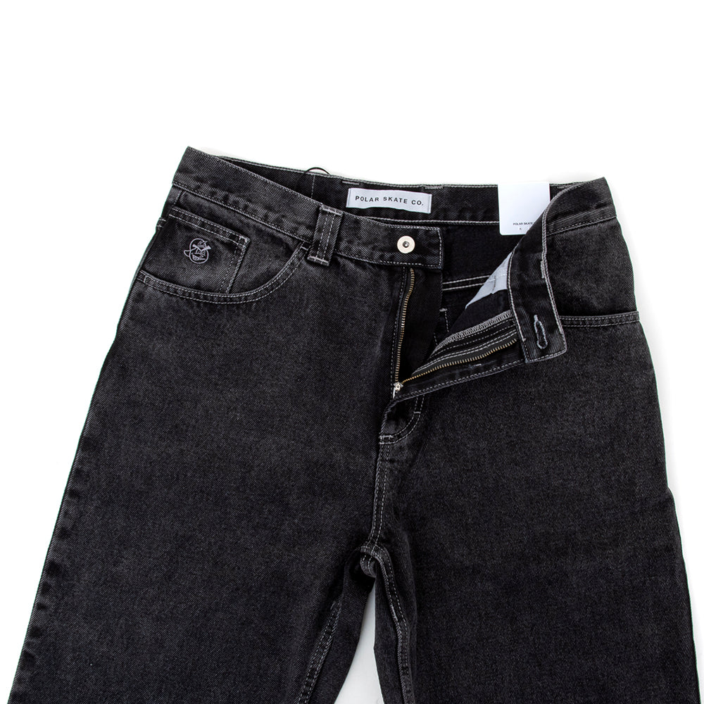 '93! Denim Pant (Silver / Black)