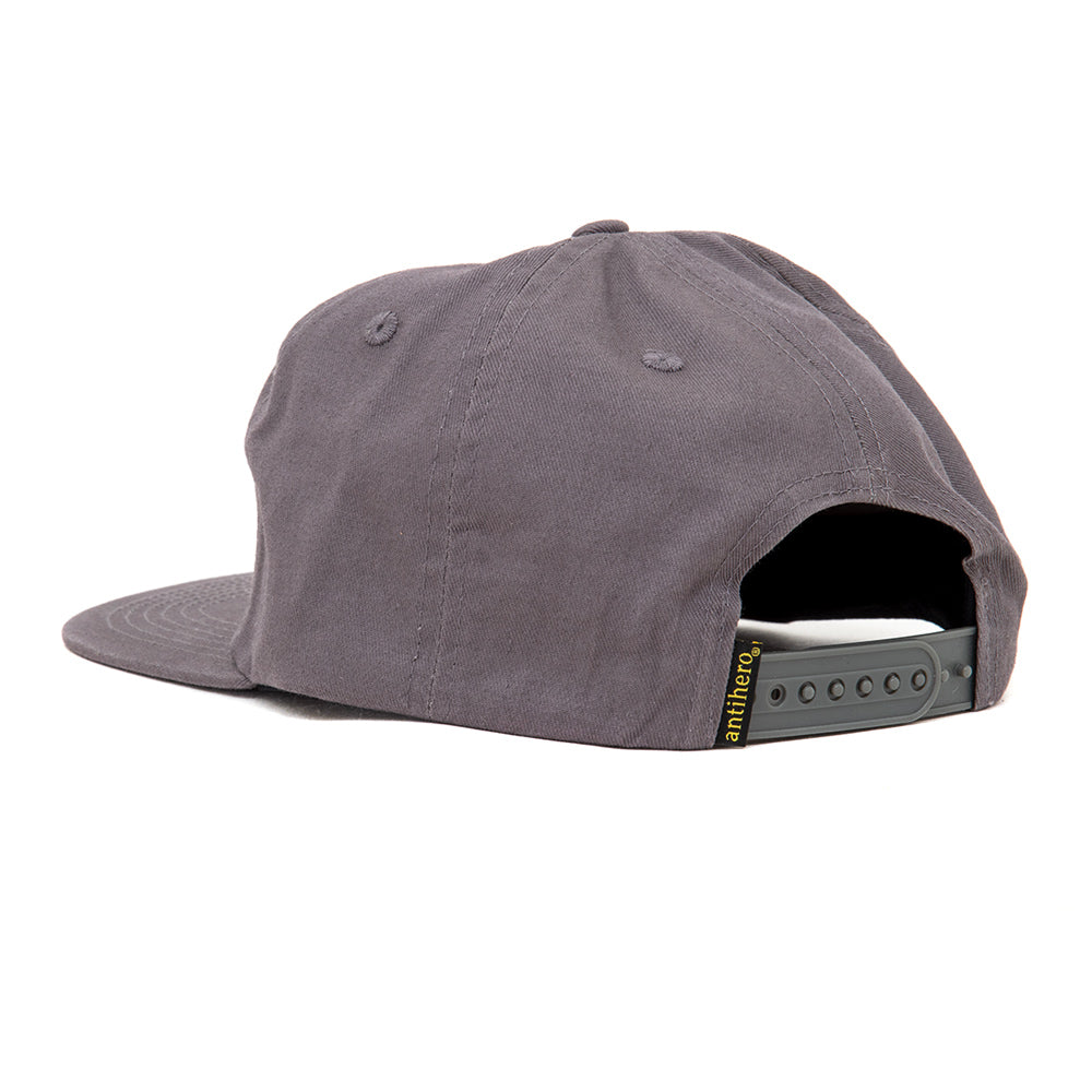 Adj. Lil Pigeon Snapback Hat (Grey / Yellow)