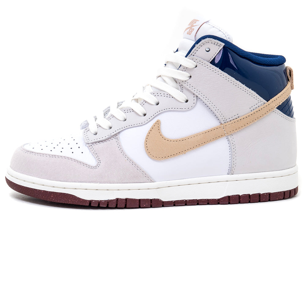 Dunk High Pro QS (Beyond) White / Ivory - Sand Dune - Blue Void