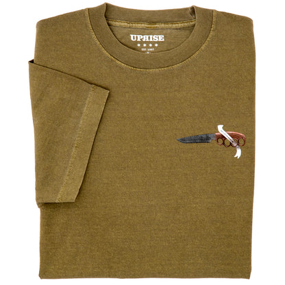 Fight Song T-shirt (Faded Army)