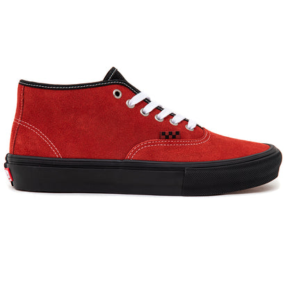 Skate Authentic Mid (Poppy Ember Red)