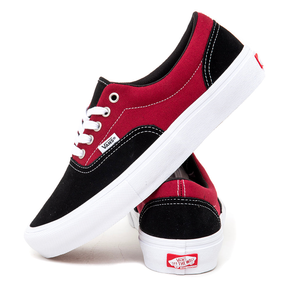 Skate Era (Black / Dark Red)