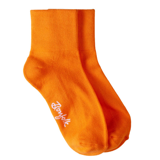 Daily Quarter Socks (Orange)