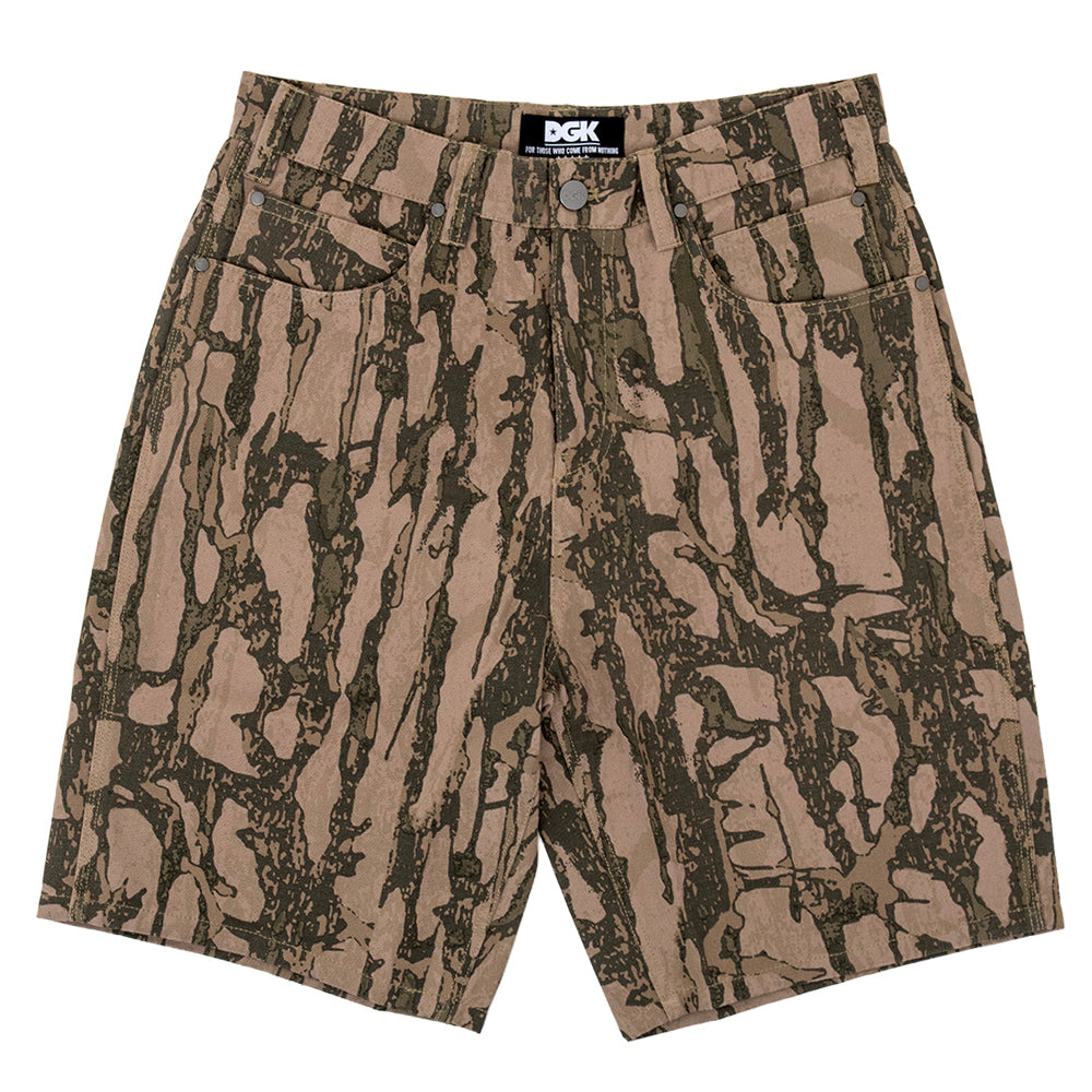 Cortex Canvas Shorts (Bark Camo)