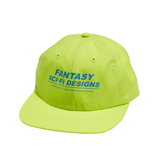 Extreme Design 6 Panel Strapback Hat (Lime)