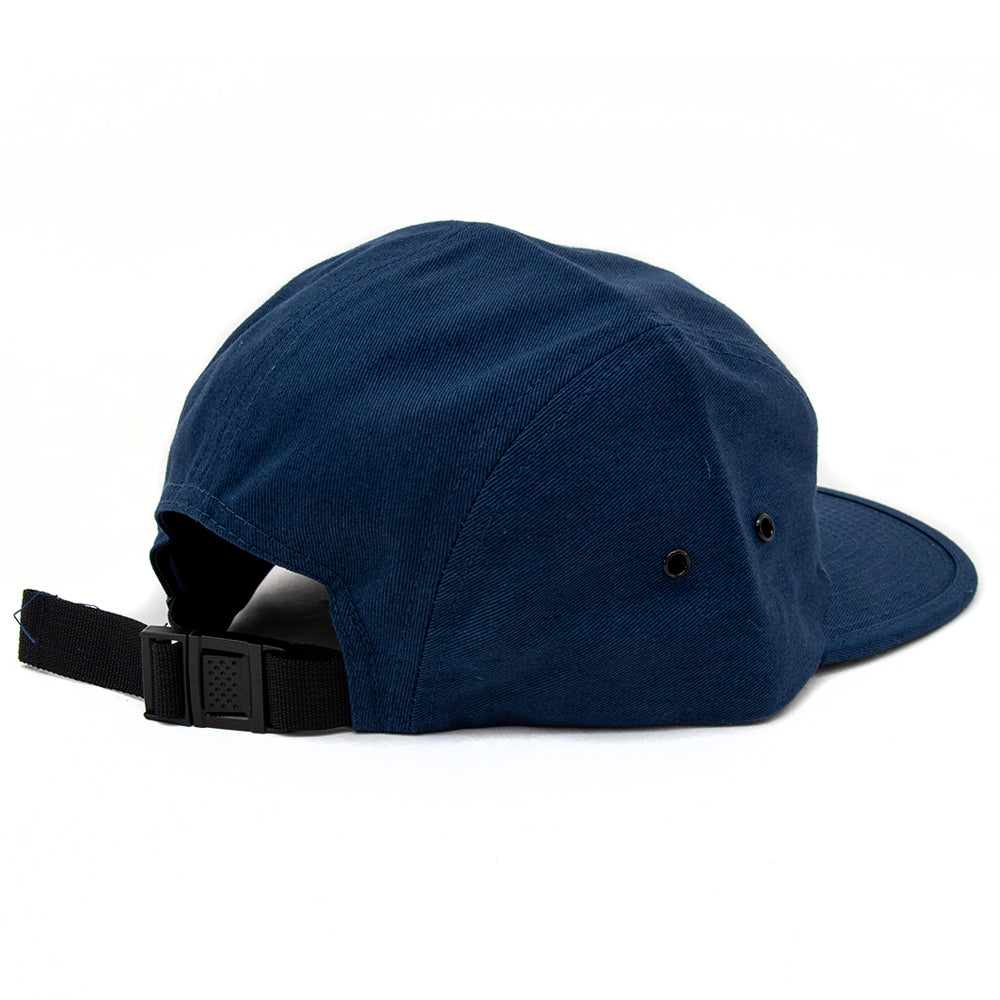 Quiet 5 Panel Camper Hat (Navy)