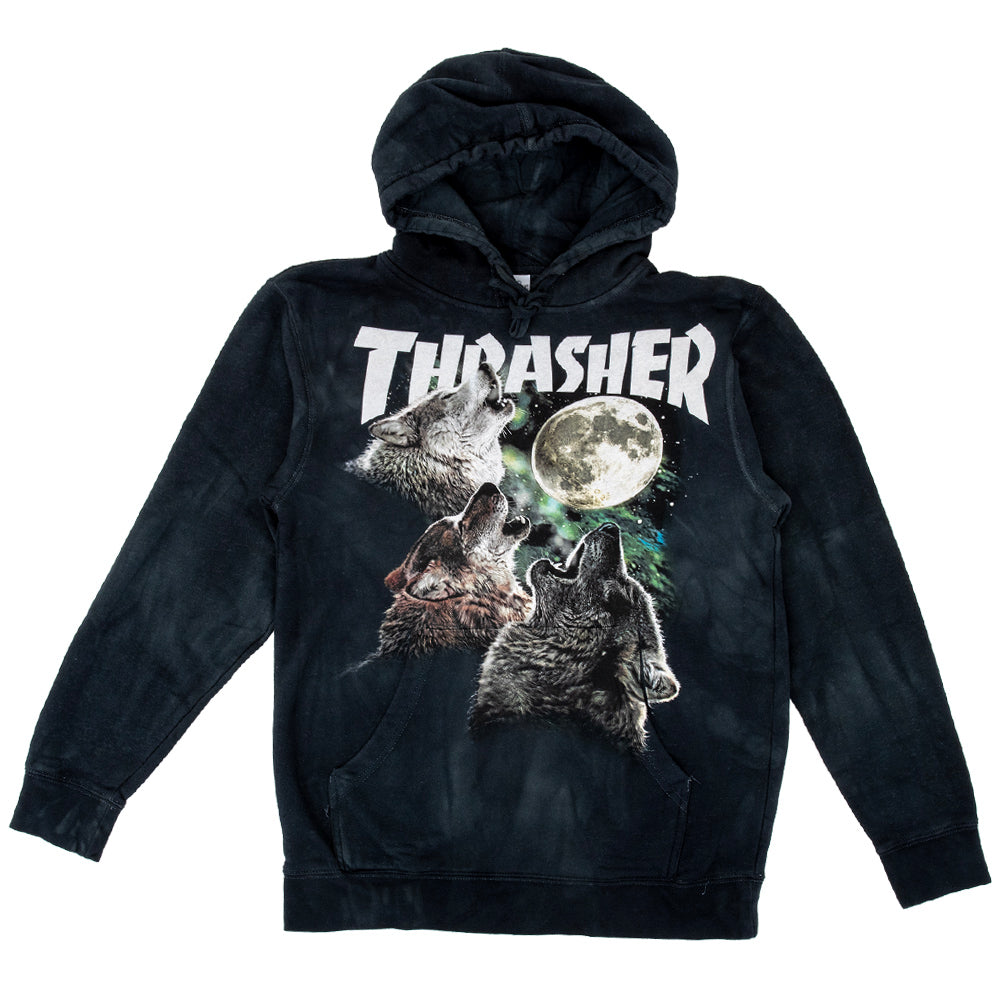 Wolves Hooded Sweatshirt (Black)