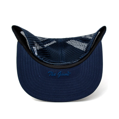 OG Split 6-Panel Trucker Hat (Navy)