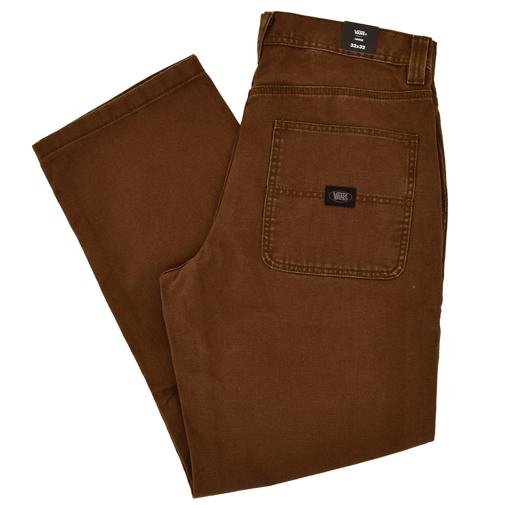 Drill Chore Loose Carpenter Pant (Vintage Cocoa)