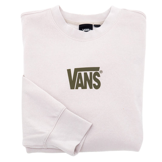 Stretch Logo Crewneck Sweatshirt (Oatmeal)