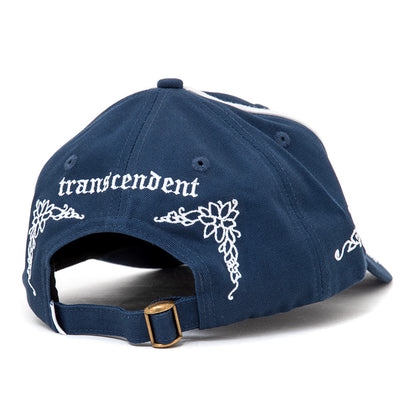 Spiritual Logo 6 Panel Strapback Hat (Navy)
