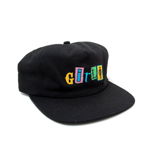 Out To Lunch 5 Panel Snapback Hat (Black)