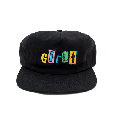 Out To Lunch 5 Panel Snapback Hat (Black)