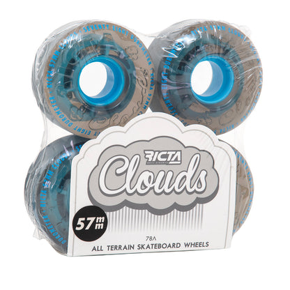 57mm Clouds - Transparent Blue (78A)