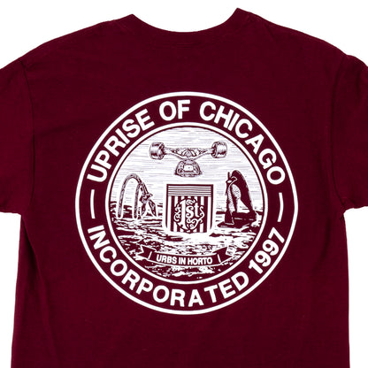 Incorporated Seal T-shirt (Burgundy)
