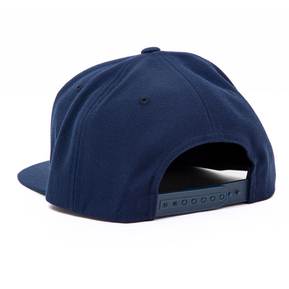 City Seal w/ Flames Classic Snapback (Navy)