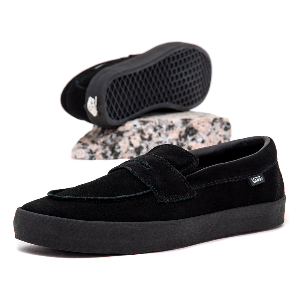 Skate Loafer (Suede Black / Black) VBU
