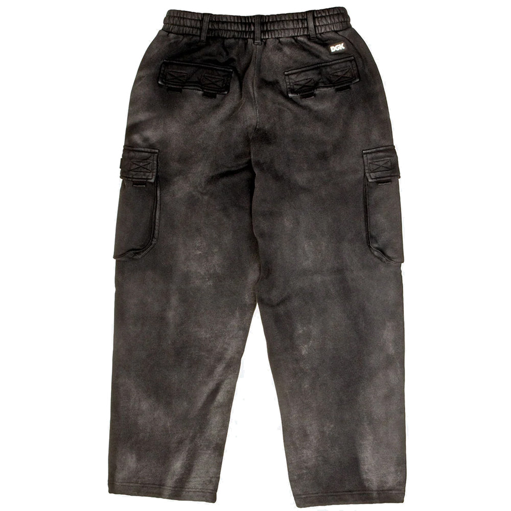 Lineage 24-7 Fleece Cargo Pant (Washed Black)