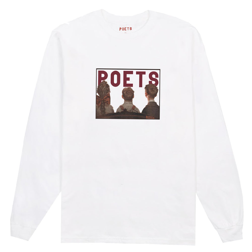 Awe L/S T-Shirt (White)