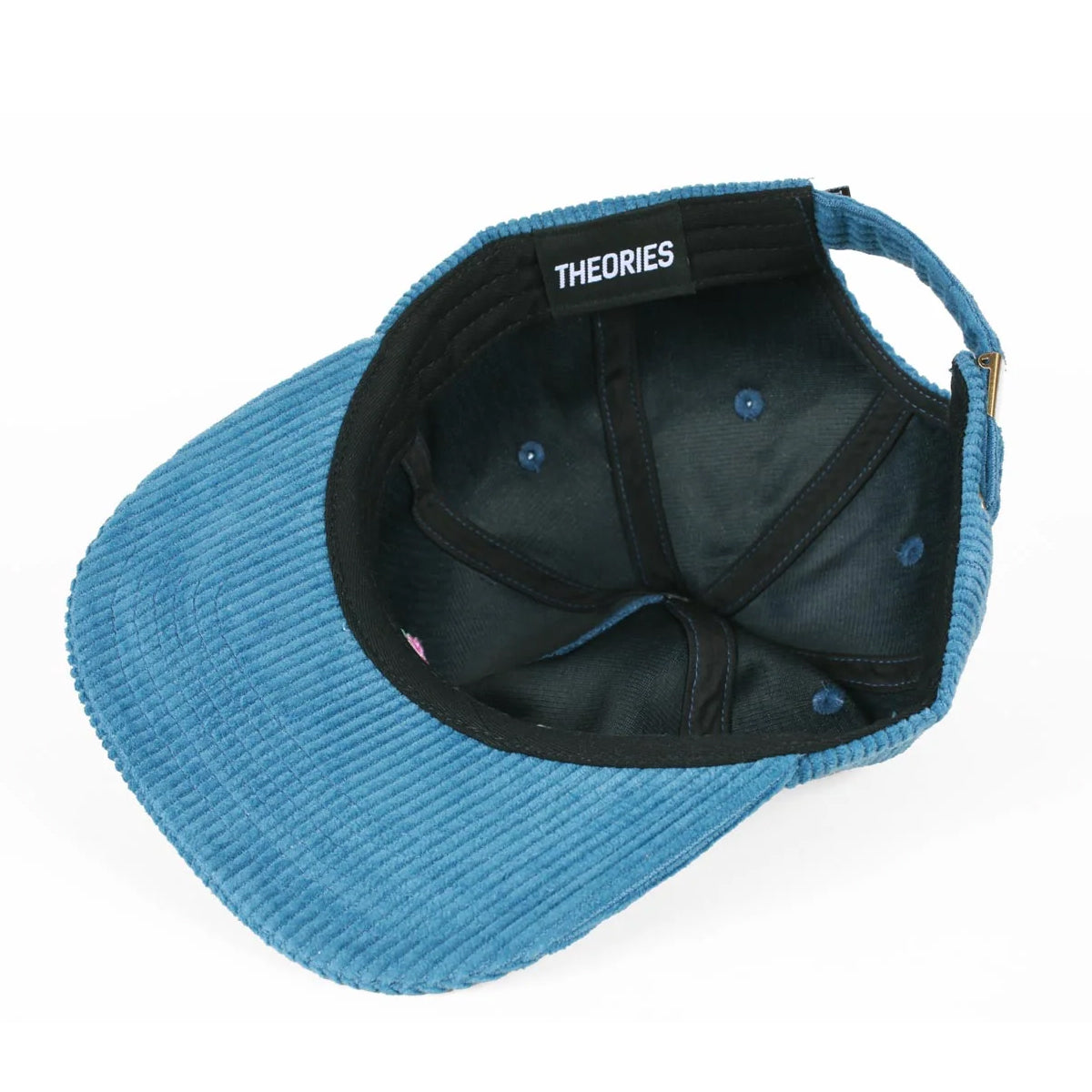 Loch Ness Corduroy Snapback Hat (Steel Blue)