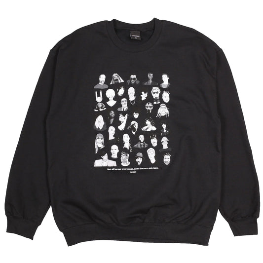 Mixtape Crewneck Sweatshirt (Black)