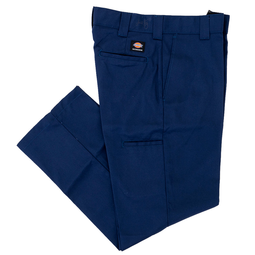 Jamie Foy Loose Straight Twill Pant (Navy)