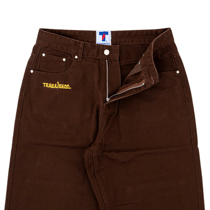 Trabajando Baggy Jeans (Chocolate Brown)