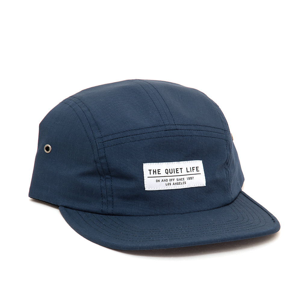 Foundation 5 Panel Strapback Camper Hat (Navy) (S)