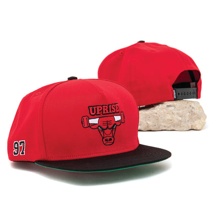 Home Team Snapback (Nose Bleed Red)