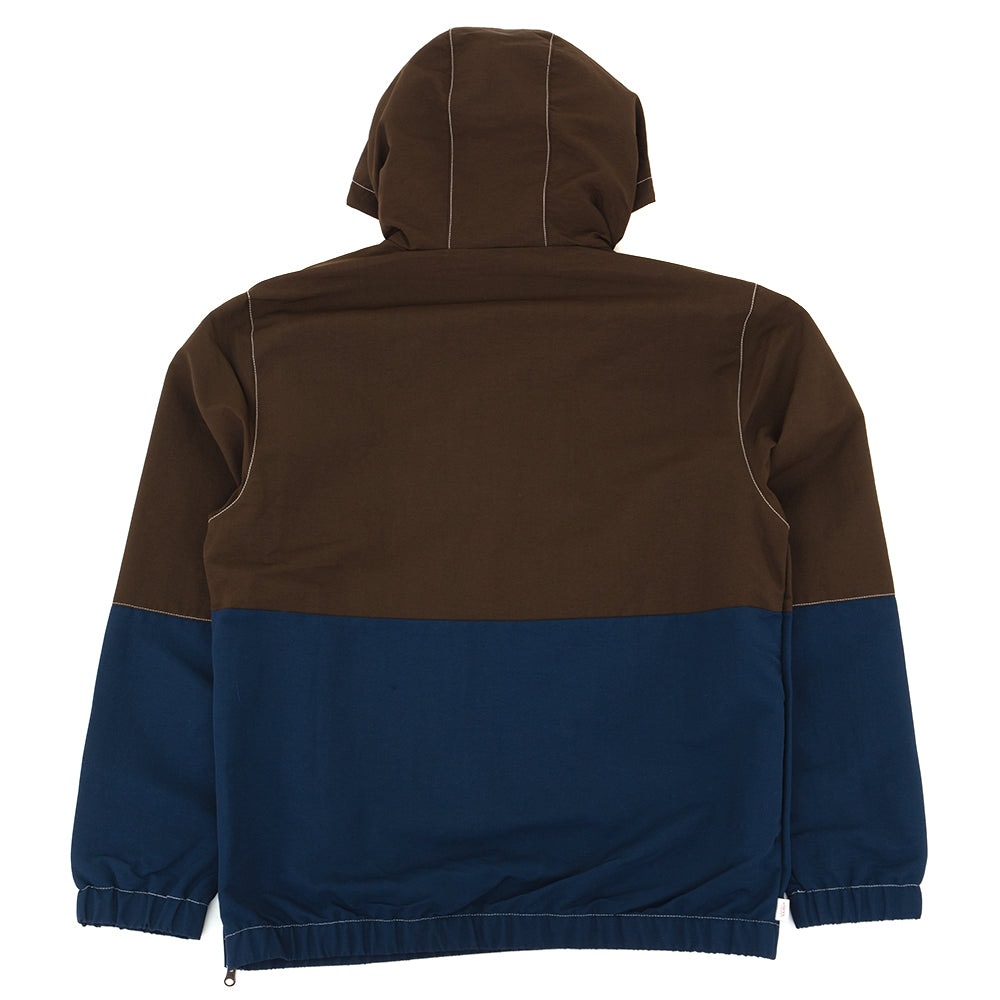 Half Zip Anorak Jacket x Zion Wright (Demitasse / Dress Blues)