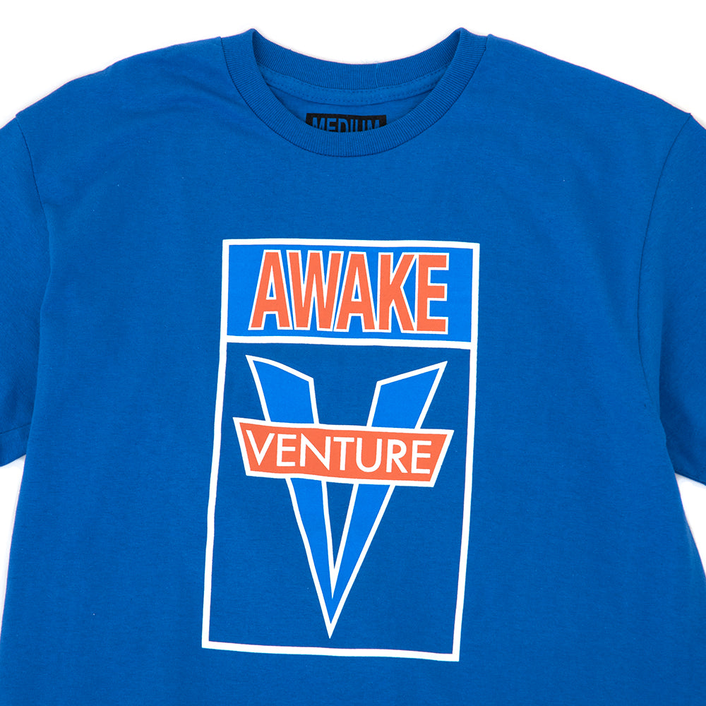 Awake S/S Shirt (Royal / Orange / Blue)