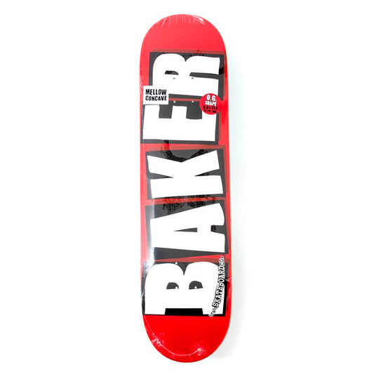 Brand Logo Deck - Red/White (8.0)